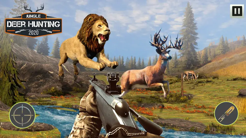 Hình ảnh Jungle Deer Hunting Simulator MOD High Gold Reward